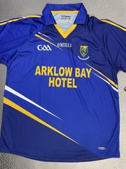 New 2014/15 Wicklow GAA Blue Jersey O’Neills Football Size XL