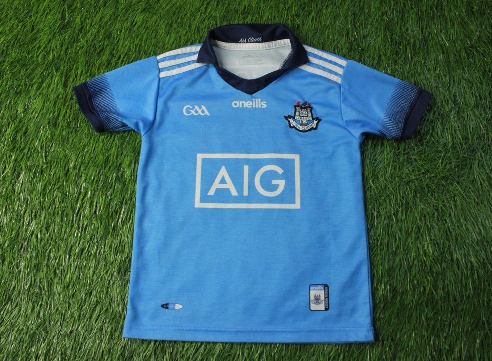 DUBLIN GAA GAELIC IRELAND SOCCER SHIRT JERSEY O’NEILLS ORIGINAL YOUNG S 9-10 YRS