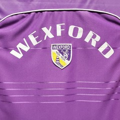 VTG Wexford GAA Jersey YOUTH XL Shirt County Supporters Loch Garman Purple Gold