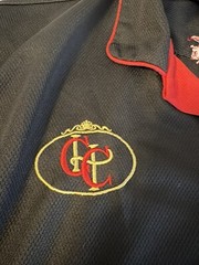 Vintage An Dun GAA Football Soccer Polo Gaelic Gear Shirt Jersey