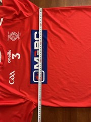2022/23 GAA GLEN ROVERS #3 MATCH WORN PLAYER ISSUED HOME JERSEY O’NEILLS SHIRT M