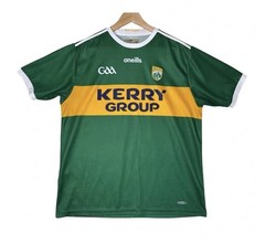 Authentic 2018 Kerry GAA Jersey Player Fit O’Neills Size 4XL Green Gold Ciarraí