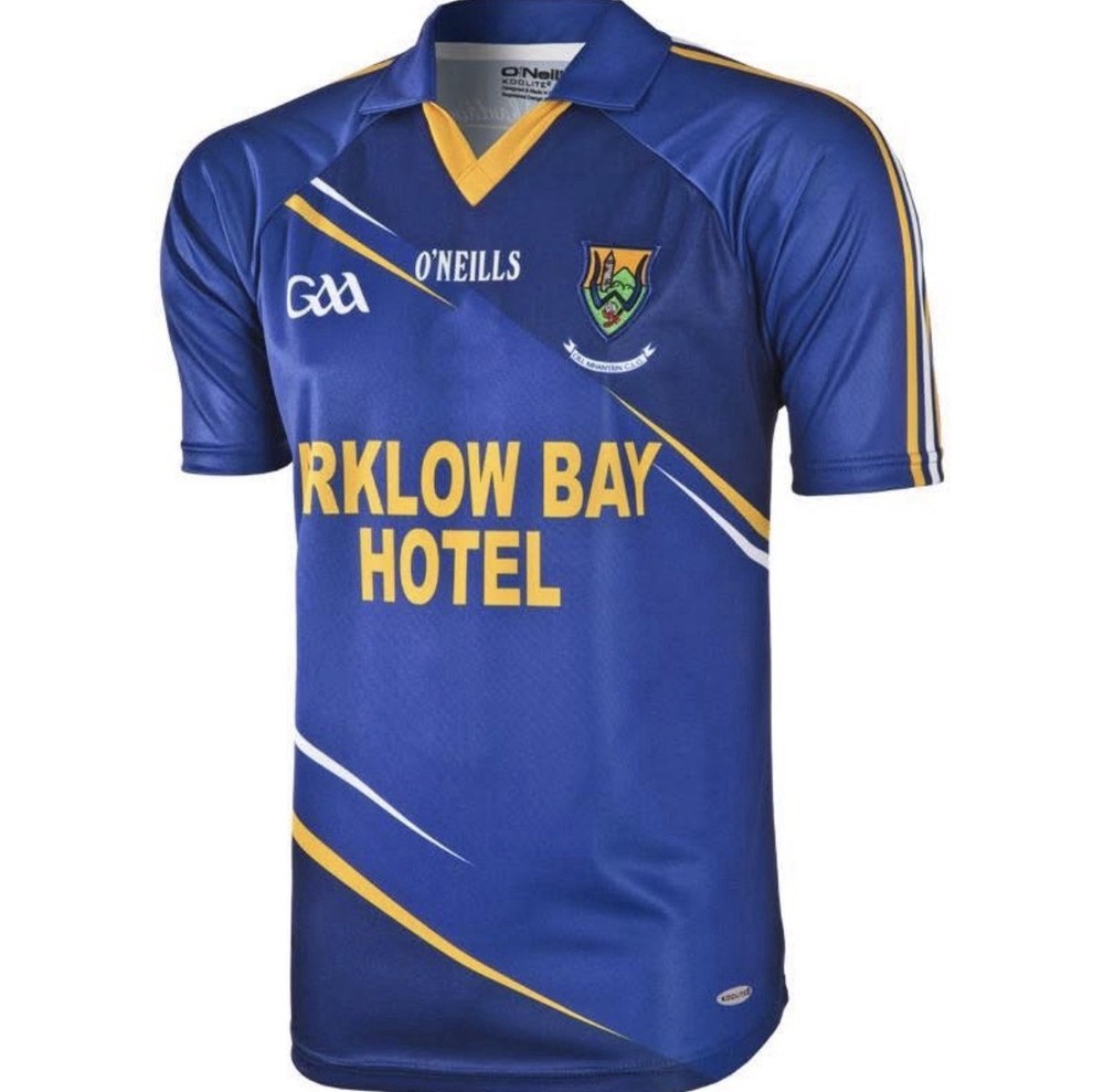 New 2014/15 Wicklow GAA Blue Jersey O’Neills Football Size Large