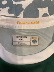 Authentic 2018 Kerry GAA Jersey Player Fit O’Neills Size 4XL Green Gold Ciarraí