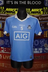 4.5/5 Dublin GAA adults M #5 gaelic football shirt jersey