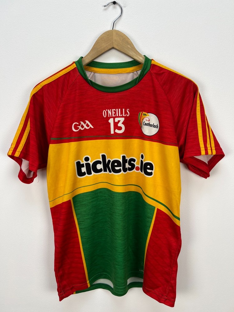 Carlow 2017 GAA Gaelic Football Shirt Jersey O’neills #13 Size XS