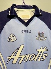 ATH CLIATH DUBLIN EIRE 2007/2008 SHIRT JERSEY O`NEILLS GAELIC SIZE L BLUE