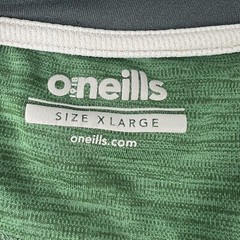 Oneills Limerick GAA Official Supporters Shirt Mens XL Green/White 57/67