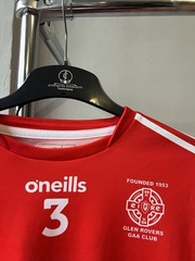 2022/23 GAA GLEN ROVERS #3 MATCH WORN PLAYER ISSUED HOME JERSEY O’NEILLS SHIRT M