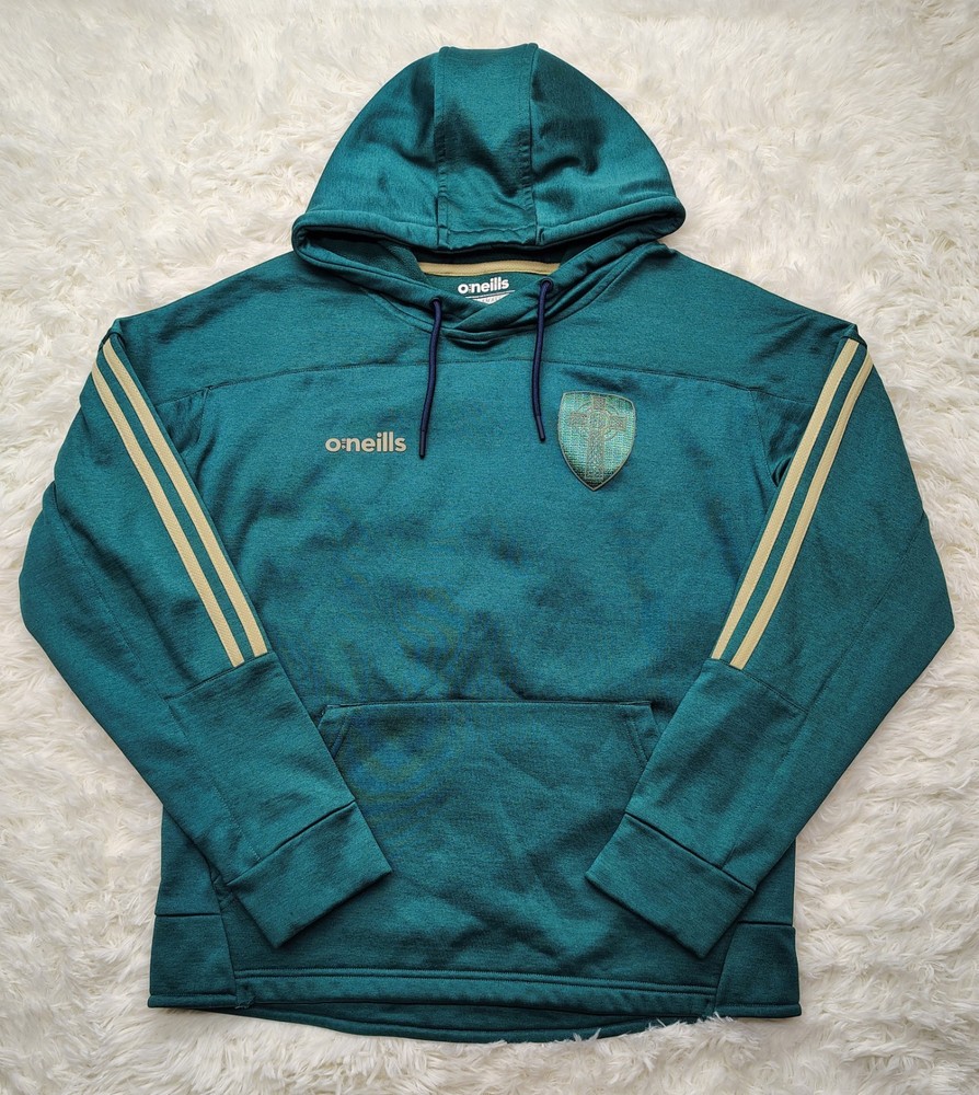 O’Neills GAA Garlic Celtic Cross Heritage Hoodie Sweatshirt Adult Small Green