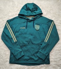 O’Neills GAA Garlic Celtic Cross Heritage Hoodie Sweatshirt Adult Small Green