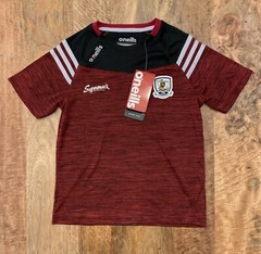 Galway GAA Gaelic Football Jersey O’Neills Youth Size 7-8yrs BNWT