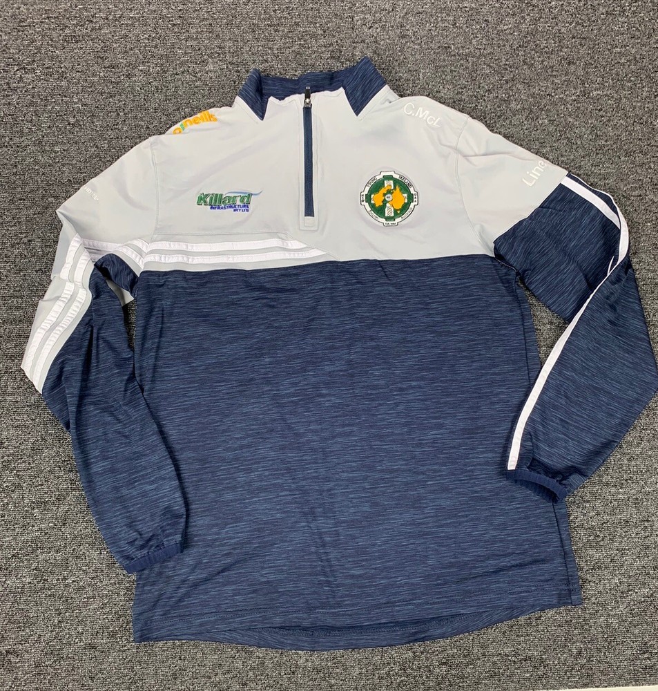 O’Neills GAA Young Ireland Sydney Gaelic Football Pullover 1/4 Zip L Long Sleeve