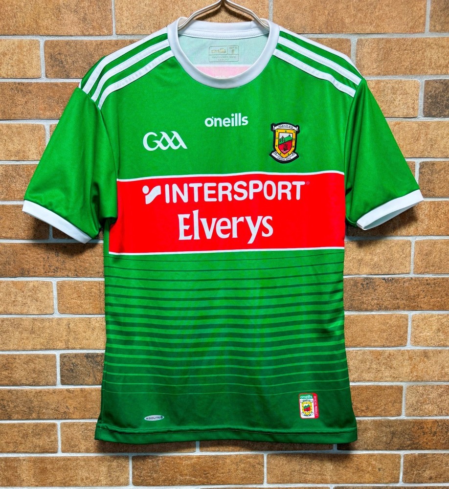 MAYO GAA MAIGH EO EIRE 2019/2020 SHIRT JERSEY O`NEILLS GAELIC SIZE S GREEN