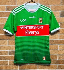 MAYO GAA MAIGH EO EIRE 2019/2020 SHIRT JERSEY O`NEILLS GAELIC SIZE S GREEN