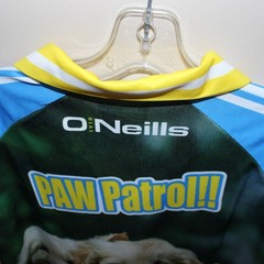 rare mint unworn O’Neills ploughing show jersey Paw Patrol shirt Made In Ireland