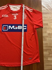 2022/23 GAA GLEN ROVERS #3 MATCH WORN PLAYER ISSUED HOME JERSEY O’NEILLS SHIRT M