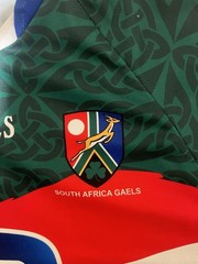 South Africa GAELS GAA Jersey. Size Men’s L Gaelic Athletic Association Football