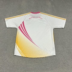 ONeills Ballinagh GAA Jersey S Men White Yellow Koolite Training Irish Blokecore