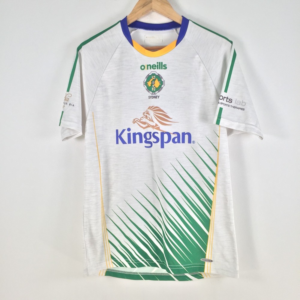 Oneills ireland hurling Sydney australia jersey mens size L slim white 103122