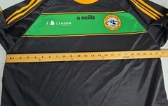 O’Neills Koolite Irish Soccer Jersey Size 2XL BLACK/GREEN
