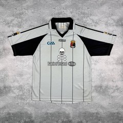 Vintage O’Neills UCC GAA Jersey Size L Bank of Ireland Skull Crossbones Shirt
