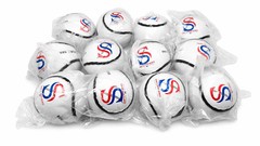 Smart & Sharp Sports Hurling Sliotar Match Ball Size 5, White