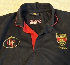 Vintage An Dun GAA Football Soccer Polo Gaelic Gear Shirt Jersey