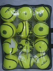 Hurling Wall Balls Sliotars Yellow Color GAA Official Size 5 Balls (12 Sliotars)