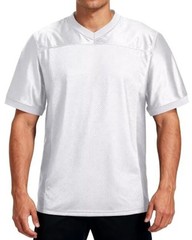 Blank Football Jersey,Football Jerseys for Men Unisex Classic XX-Large White