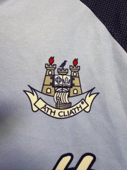 ATH CLIATH DUBLIN EIRE 2007/2008 SHIRT JERSEY O`NEILLS GAELIC SIZE L BLUE