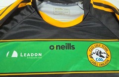 O’Neills Koolite Irish Soccer Jersey Size 2XL BLACK/GREEN
