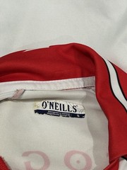 O’Neills Tír Eoghain Gaelic Football Jersey Short Sleeve White/Red/Black S