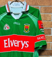 MAYO GAA MAIGH EO EIRE 2003/2004 SHIRT JERSEY O`NEILLS GAELIC SIZE S GREEN