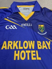 New 2014/15 Wicklow GAA Blue Jersey O’Neills Football Size XL