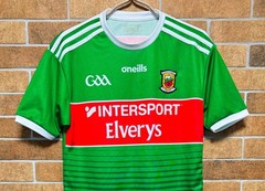 MAYO GAA MAIGH EO EIRE 2019/2020 SHIRT JERSEY O`NEILLS GAELIC SIZE S GREEN
