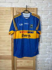 CIOBRAID ARANN JERSEY GAELIC GAA FOOTBALL SHIRT BLUE O’NEILLS CAMISETA MENS sz L