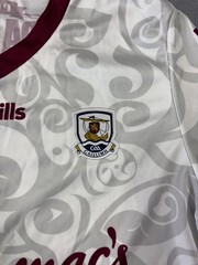 O’Neills Galway GAA 2025 Goalkeeper Jersey Mens Large Gray White Football Sports