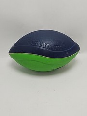 Nerf Football Turbo Jr 1996 8.5″ long Vintage Tonka HTF Green Blue Rare Vintage