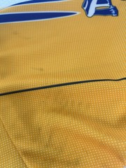 Clare GAA O’Neills Jersey Men Large Shirt Yellow Gaelic Ireland Rugby Vintage