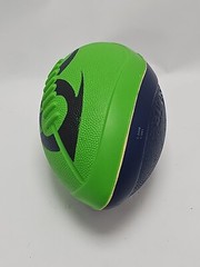 Nerf Football Turbo Jr 1996 8.5″ long Vintage Tonka HTF Green Blue Rare Vintage