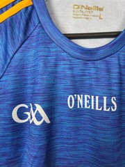 CIOBRAID ARANN JERSEY GAELIC GAA FOOTBALL SHIRT BLUE O’NEILLS CAMISETA MENS sz L