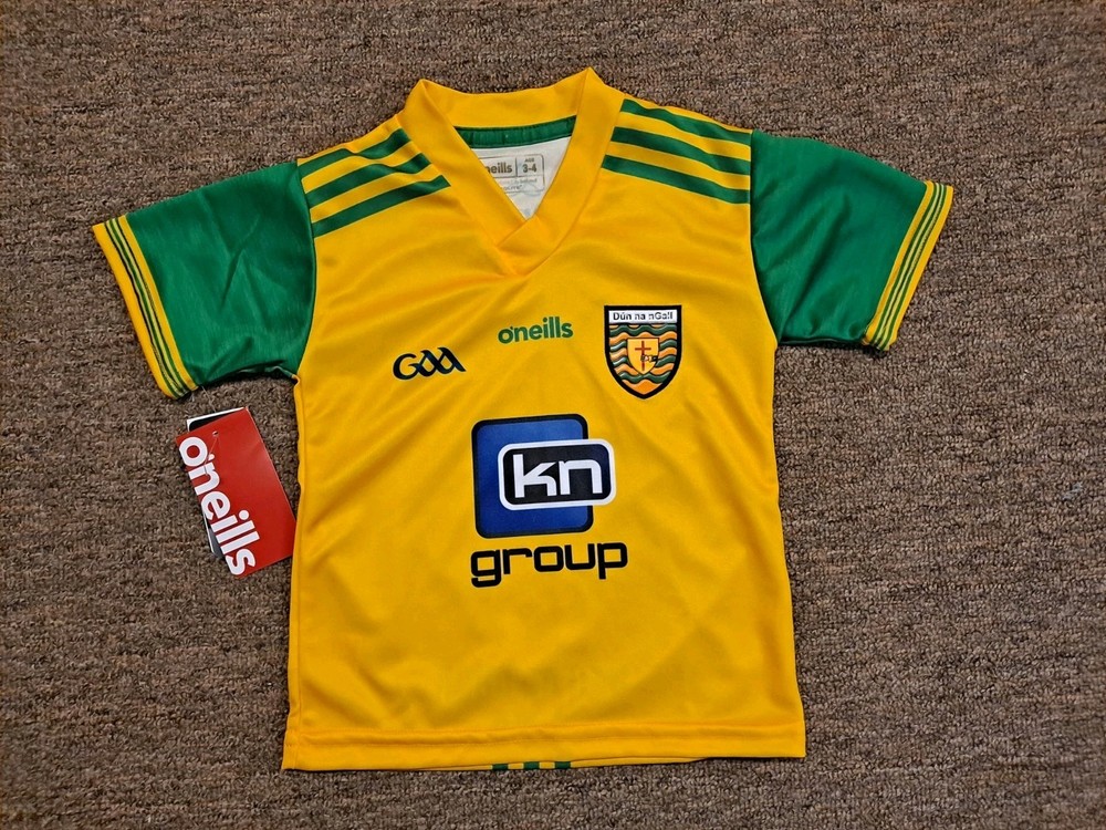 Donegal GAA Jersey Kids Age 3-4 Years O’Neills Gaelic Football Shirt KN Group