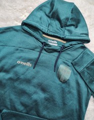 O’Neills GAA Garlic Celtic Cross Heritage Hoodie Sweatshirt Adult Small Green