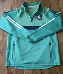 O’Neills 1/4 Zip Sweatshirt Longsleeve Jersey Size Age 10/11 Youth Medium Green