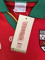 100% Authentic Carlow Gaa Gaelic Football o`neills Jersey Size XL Rare 🔥