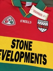 100% Authentic Carlow Gaa Gaelic Football o`neills Jersey Size XL Rare 🔥