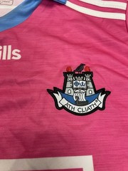 GAA O’Neills Dublin GAA Pink Jersey T-Shirt Size 14
