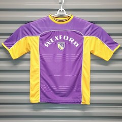 VTG Wexford GAA Jersey YOUTH XL Shirt County Supporters Loch Garman Purple Gold