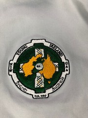 O’Neills GAA Young Ireland Sydney Gaelic Football Pullover 1/4 Zip L Long Sleeve